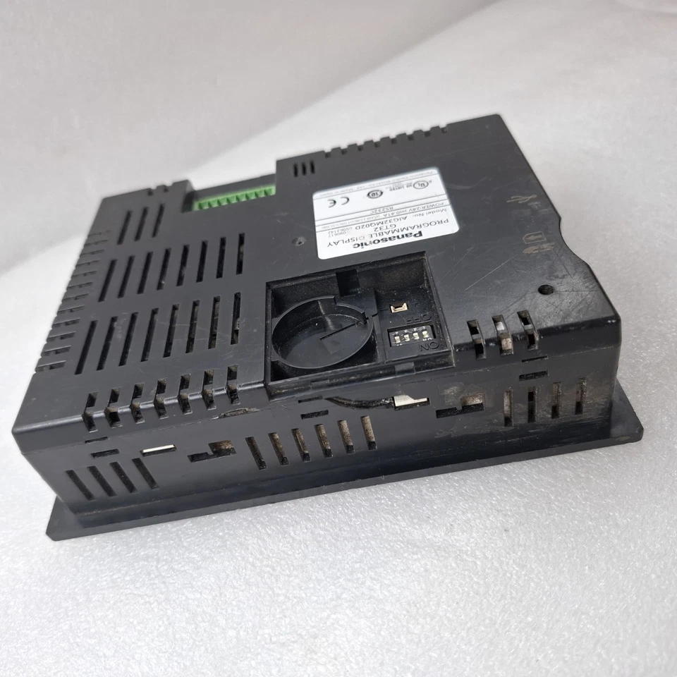 Panasonic GT32 AIG32MQ02D Programmable Display 24VDC AIG32MQ02D Tested as Photo